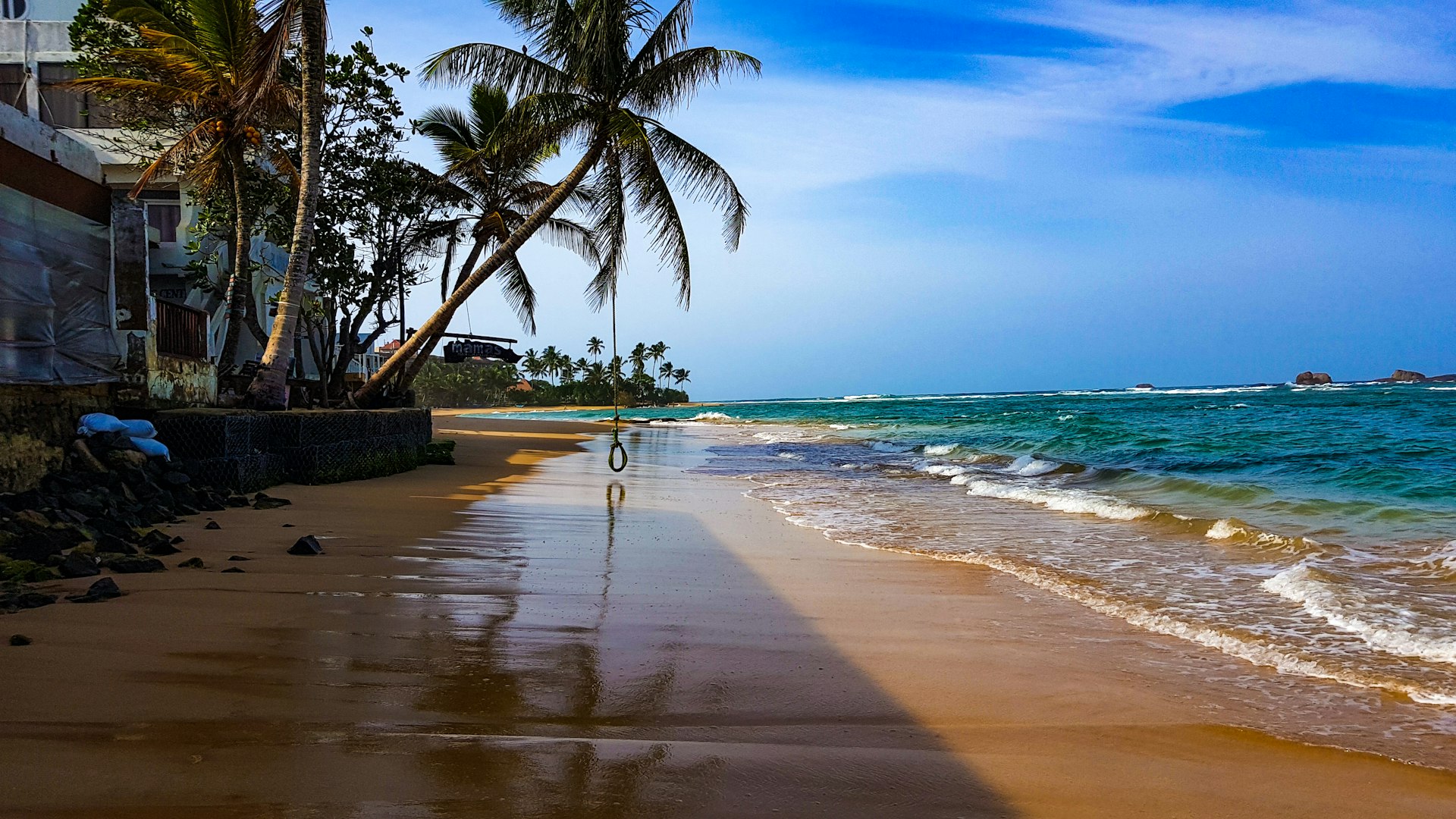 Golden Sun & Turquoise Swells